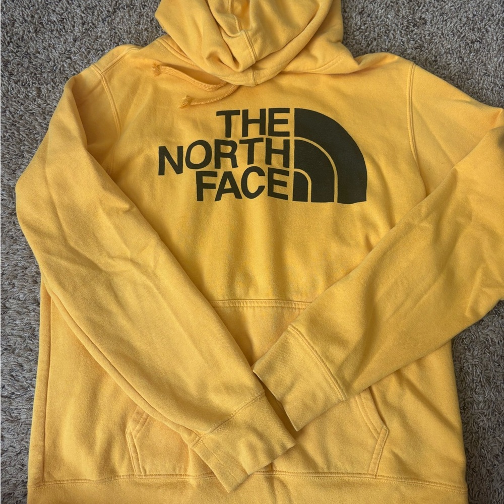 The North Face Men's Yellow Hoodie